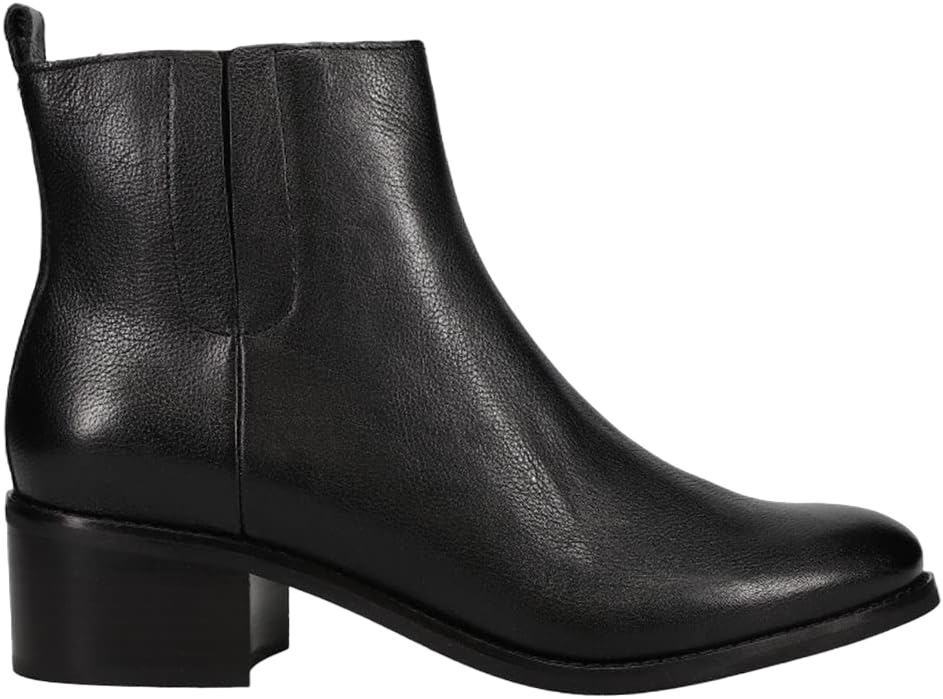 Cole Haan Women's Addie Bootie, 45mm 6 Black Leather