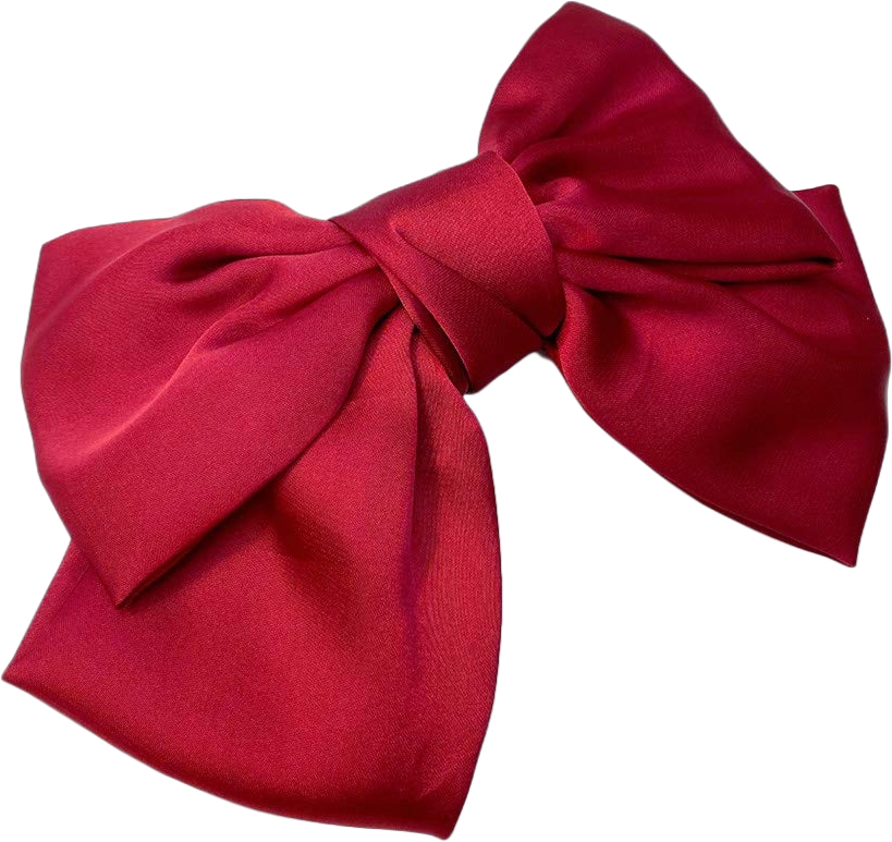 Hair Clip, Large Red Bow Hair Bow for Women Girls, Hair Accessories Styling Tools, Party Gifts Decoration, 1 Count