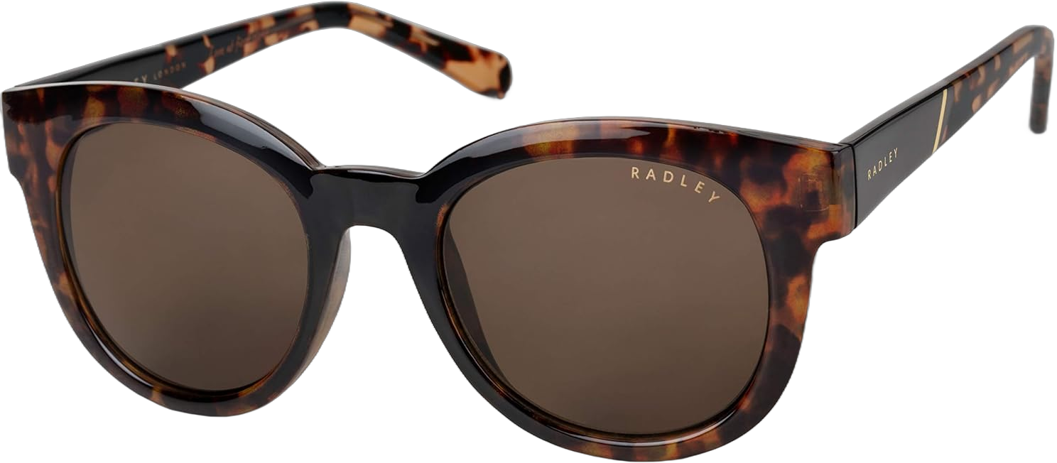 RADLEY London ELSPETH Women's Vintage Oversized Chunky Cat Eye Sunglasses, 51mm Gloss Tortoiseshell