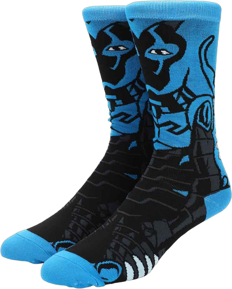 Blue Beetle 360 Character Crew Socks