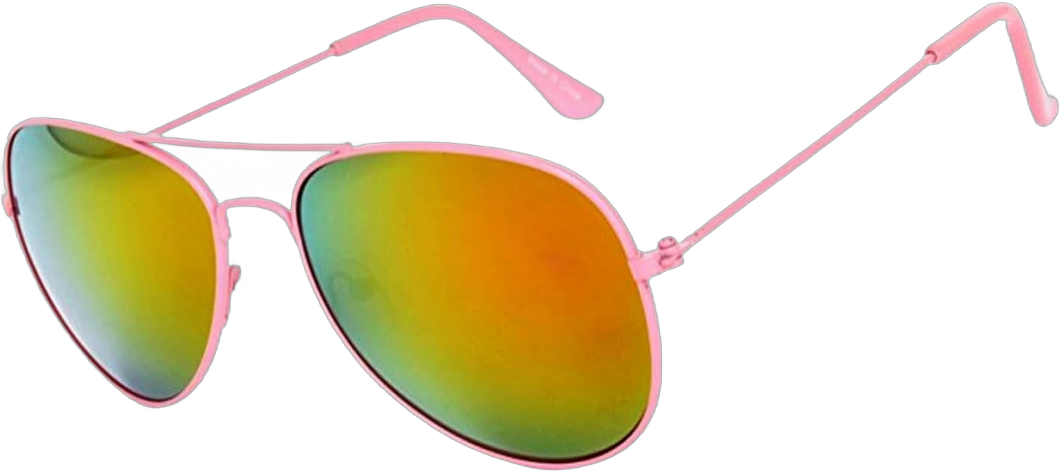 OWL Aviator Pilot Sunglasses for Women and Men Size Medium Gold, Black, Silver, Bronze, Colorful Metal Frame Pink Red Mirror