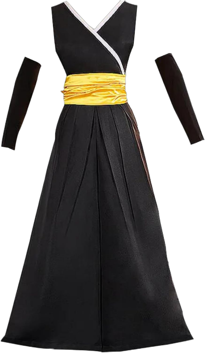 Anime Womens Cosplay Soi Fon Costume Yoruichi Shihouin Dress Soifon Halloween Kimono Black Medium