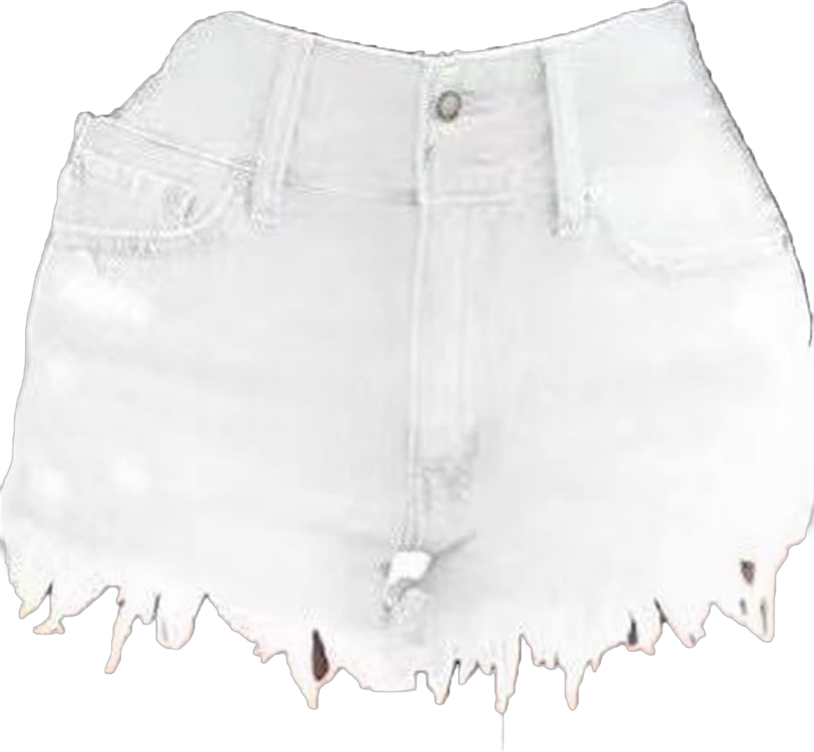 Women Casual High Waisted Denim Shorts Frayed Raw Hem Ripped Jeans Shorts Stretchy Hot Denim Shorts for Summer Small White