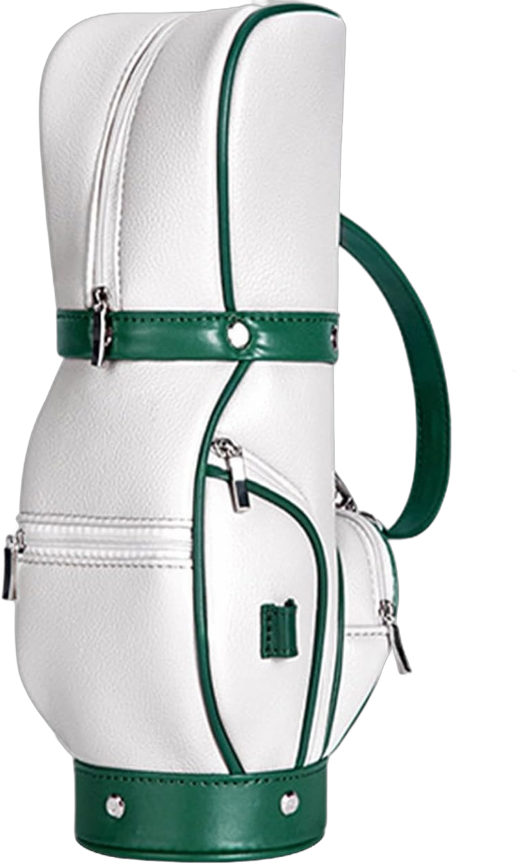 Cross Body Golf Ball Bag, Elastic Golf Ball Carrier, Golf Women Golf Bag, Golf Tee Bag Pouch, PU Leather Single Shoulder Bag, Lightweight Purse for Outdoor Golf Training Practicing Green