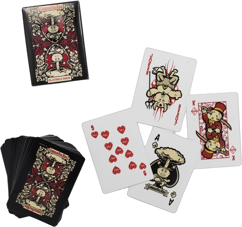 Just Funky Garbage Pail Kids Playing Cards Designed By Hydro74 | 52 Card Deck + 2 Jokers