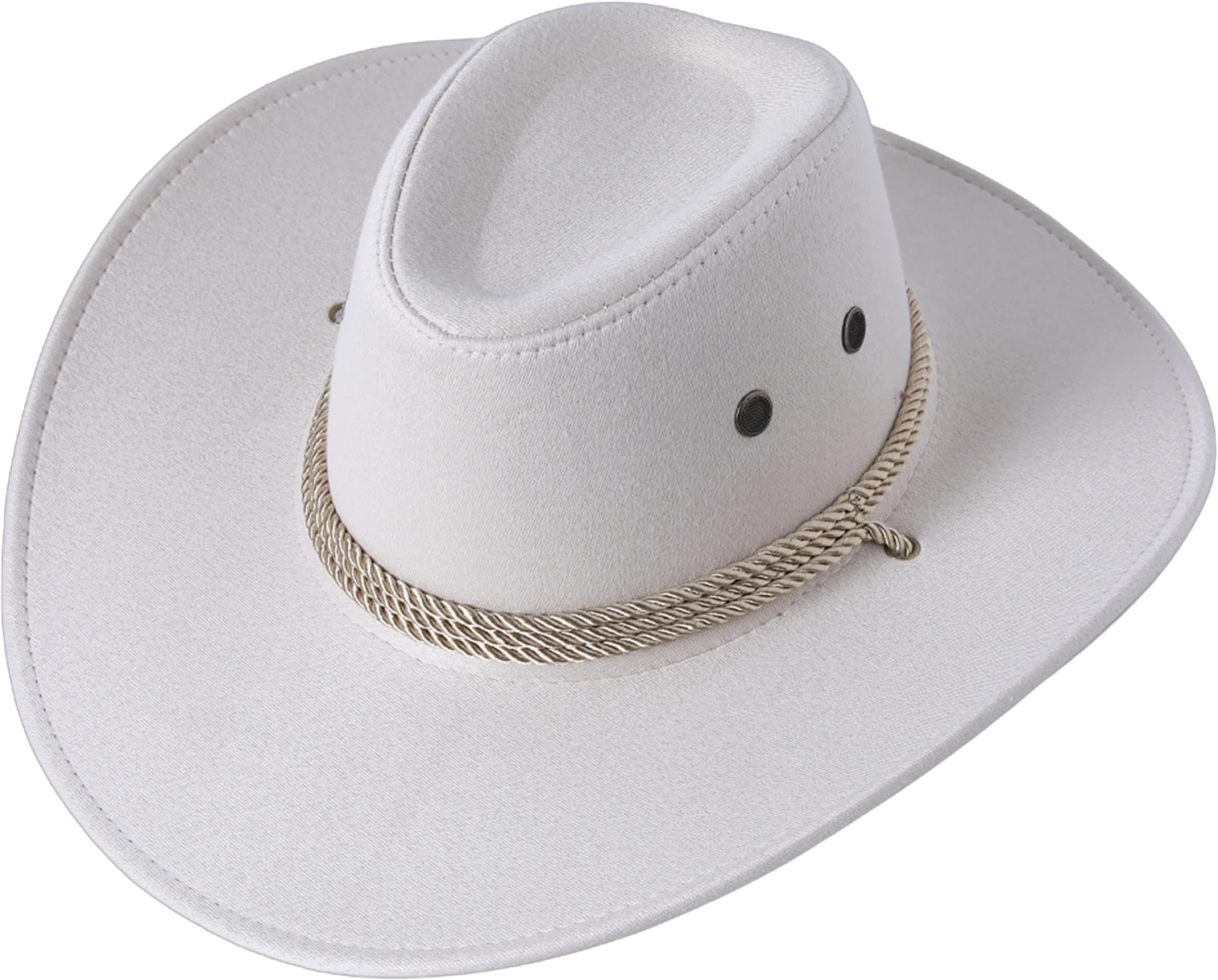 JXXIATANG Cowboy Hat for Men Women Roll Up Wide Brim Fedora Cowgirl Hat Faux Felt Hat with Strap