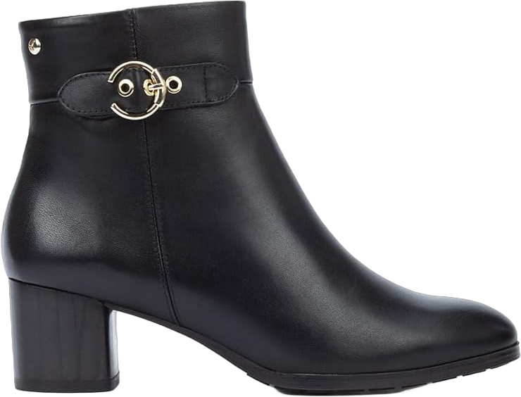 PIKOLINOS High-Heel Ankle Boot Leather Calafat for Woman 8.5-9 Black