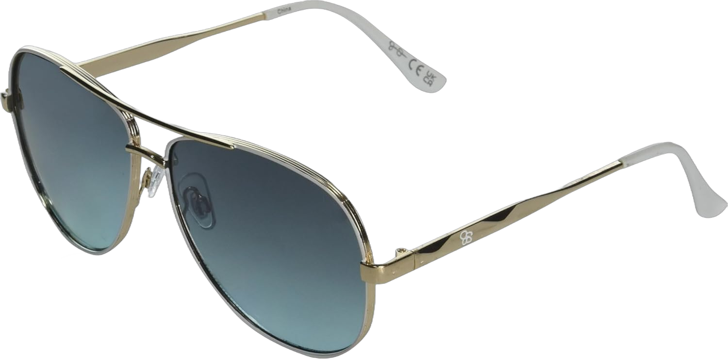 Jessica Simpson J6096 Confident Women's Metal Aviator Pilot Sunglasses with 100% Uv Protection. Glam Gifts for Her, 62 Mm