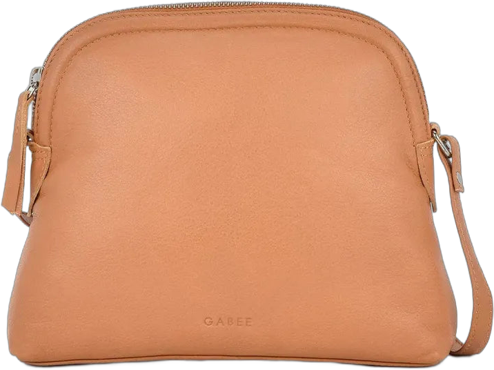 Sabine Leather Crossbody Bag Tan