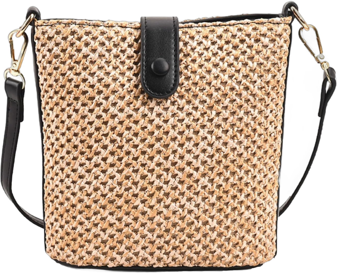 Straw Crossbody Bags for Women Rattan Purse Woven Purse Small Straw Purses 2024 Beach Purse Vacation