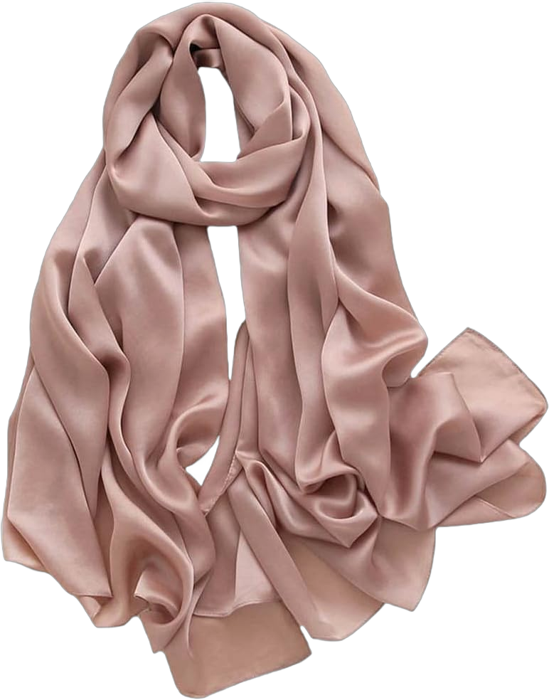 Trillion London® Spring Collection Plain Scarves | Silk Neck Scarf For Women | Ladies Lightweight Scarf Shawl Wraps