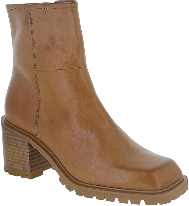 Chocolat Blu Women Shoes Navi Over The Ankle Bootie 10 Tan Leather