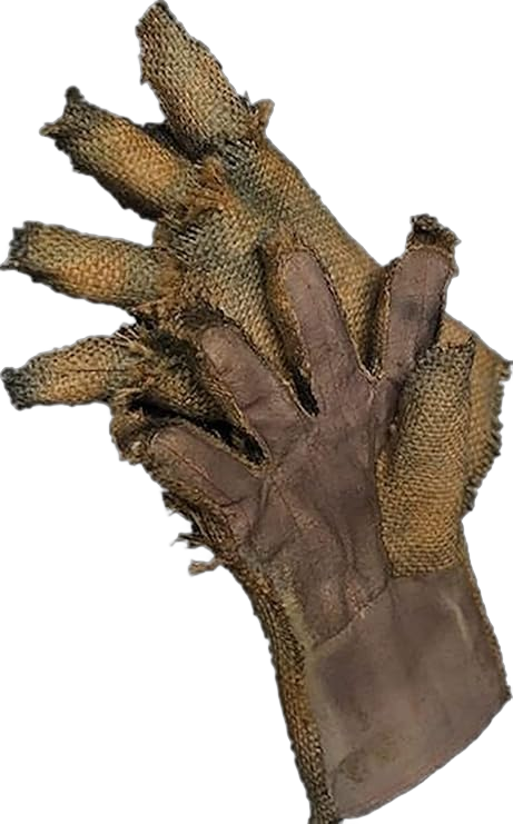 Creepy Scarecrow Halloween Costume Gloves Scary Skull Burlap Party Cosplay Handwear Costume Zombie Witch Wizard Demon Gloves