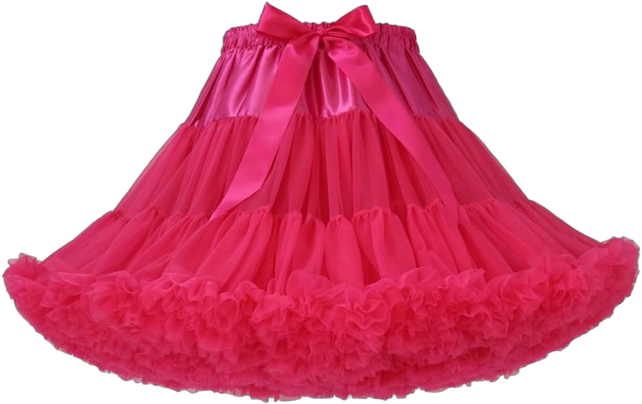 PhilaeEC Women's Elastic Chiffon Petticoat Puffy Tutu Tulle Skirt Princess Ballet Dance Pettiskirts Underskirt Multi-Layer One Size-Medium Peach Pink