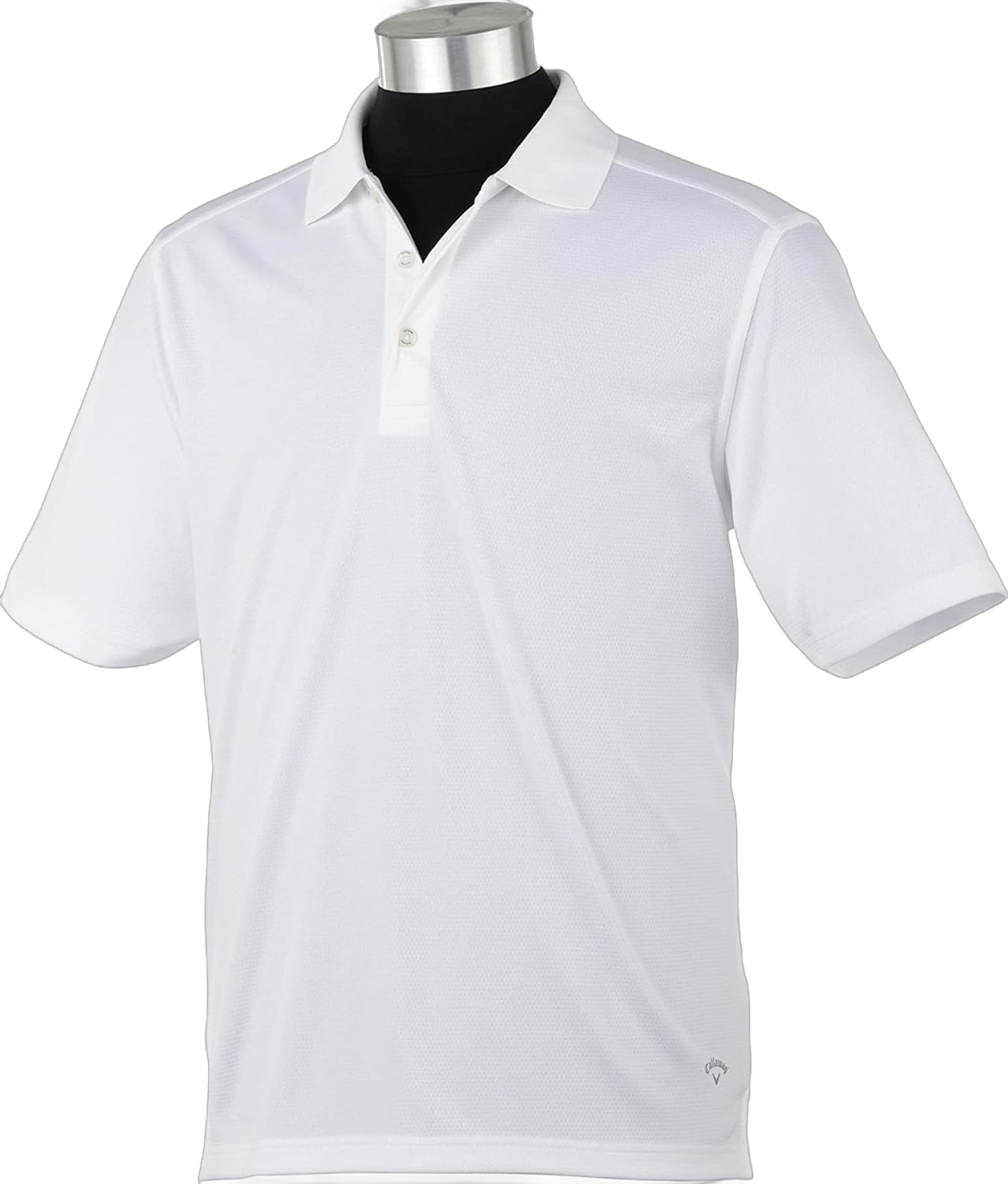 Callaway Men's Short Sleeve Core Performance Golf Polo Shirt with Sun Protection (Size Small-4x Big & Tall) White Medium