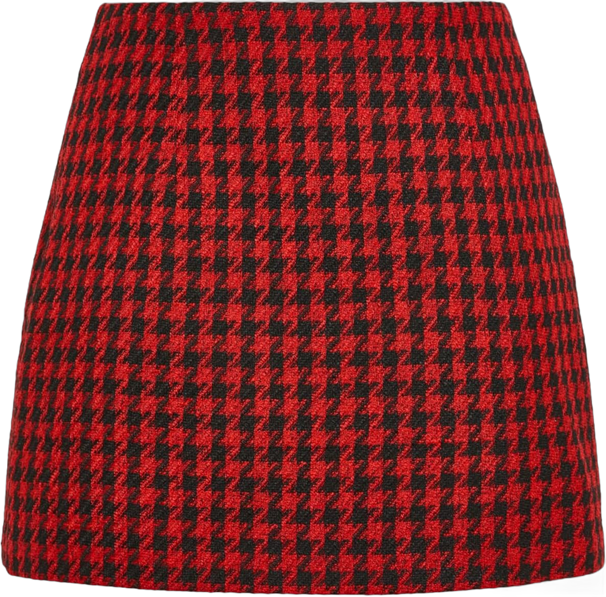 City Chic Women's Plus Size Skylar Skirt Red/Blk Check 20 Plus