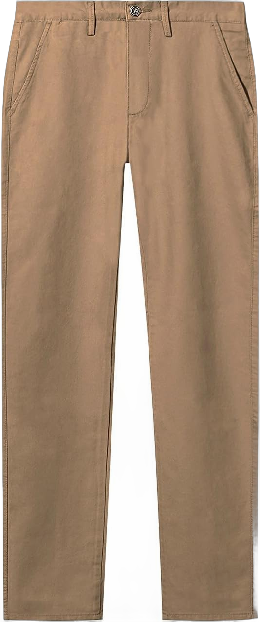 Demon&Hunter 900X Series Men's Regular Fit Casual Chino Pant 31W x 32L Dh9004 X Dark Khaki