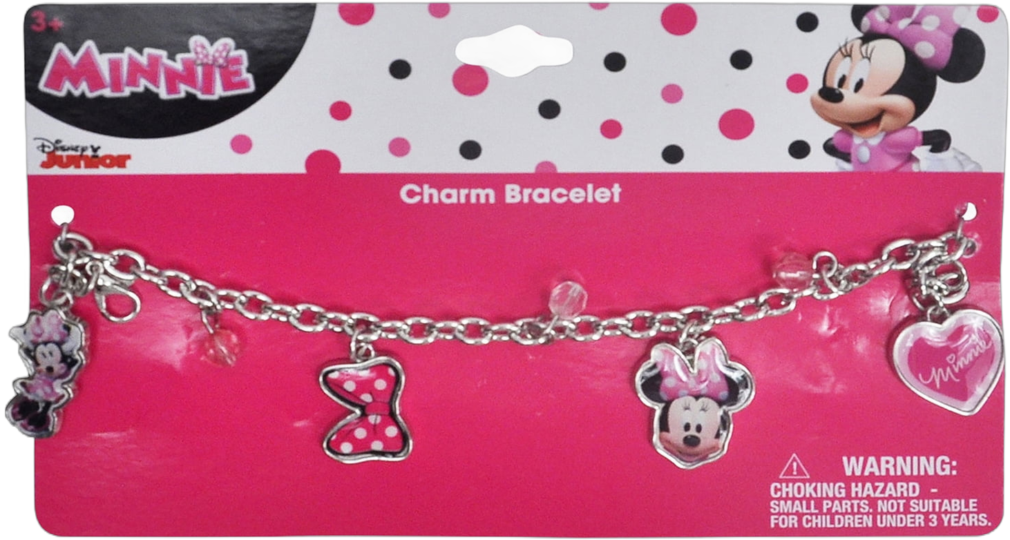 Disney Minnie Mouse Girls Charm Bracelet