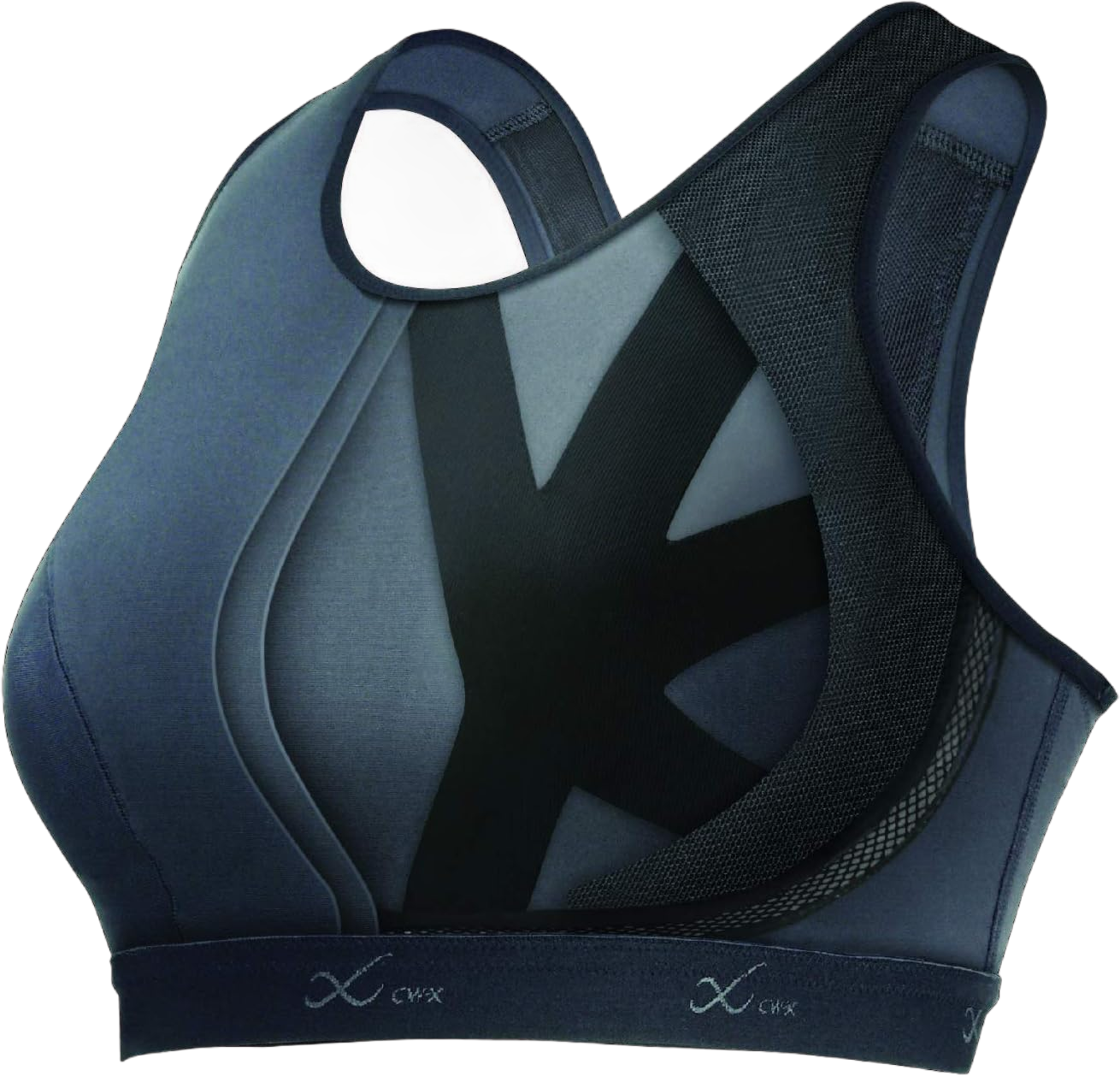 CW-X Women's Xtra Support Impact Sports Bra, Minimizes Bounce for Running and High Intensity Interval Training 34D White