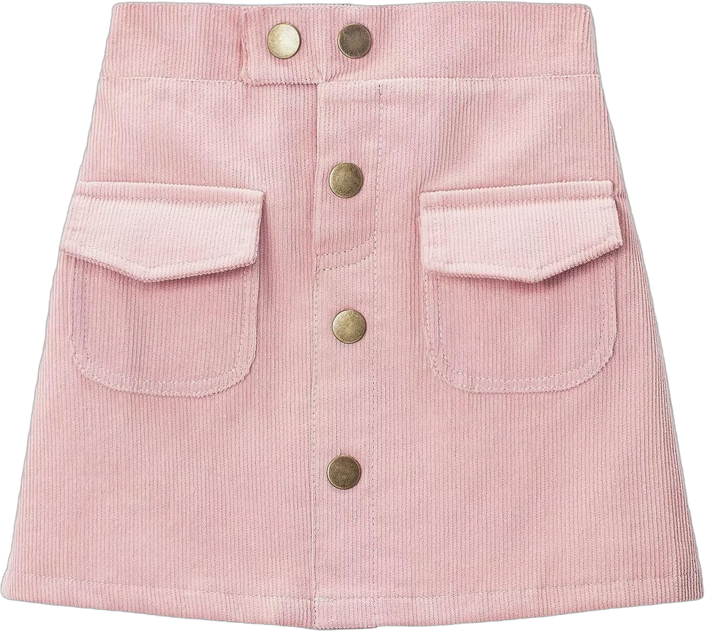 WELAKEN Girls and Toddler's Corduroy Short Mini Skirt 14 Years Pink