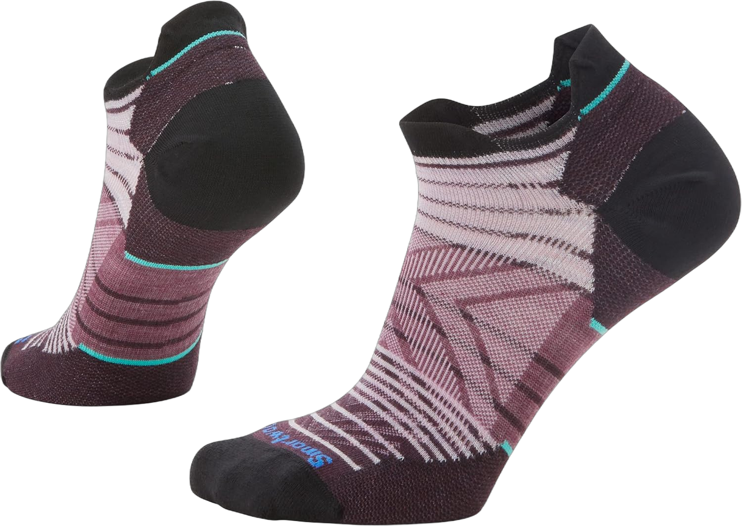 Smartwool Women's Run Zero Cushion Stripe Low Ankle