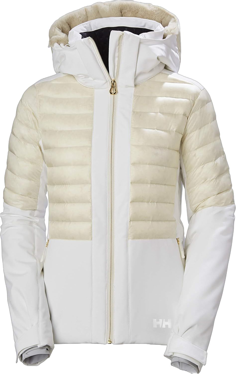 Helly-Hansen Avanti Jacket for Women - Waterproof, Insulated Skiing Jacket, Perfect Winter Coat for Outdoor Activities 001 White X-Small