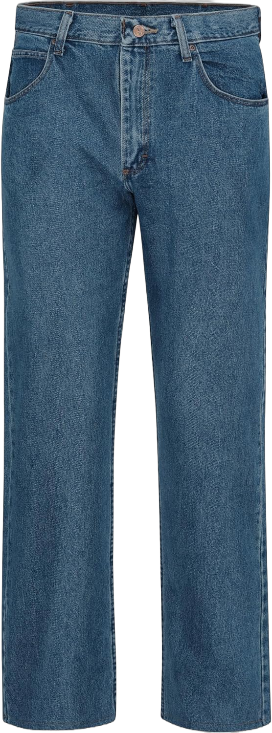 Red Kap Men's Relaxed Fit Jean 40W x 34L Stonewash