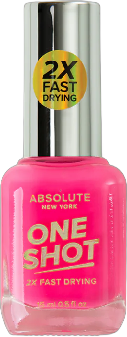 One Shot Nail Polish - Neon Pink