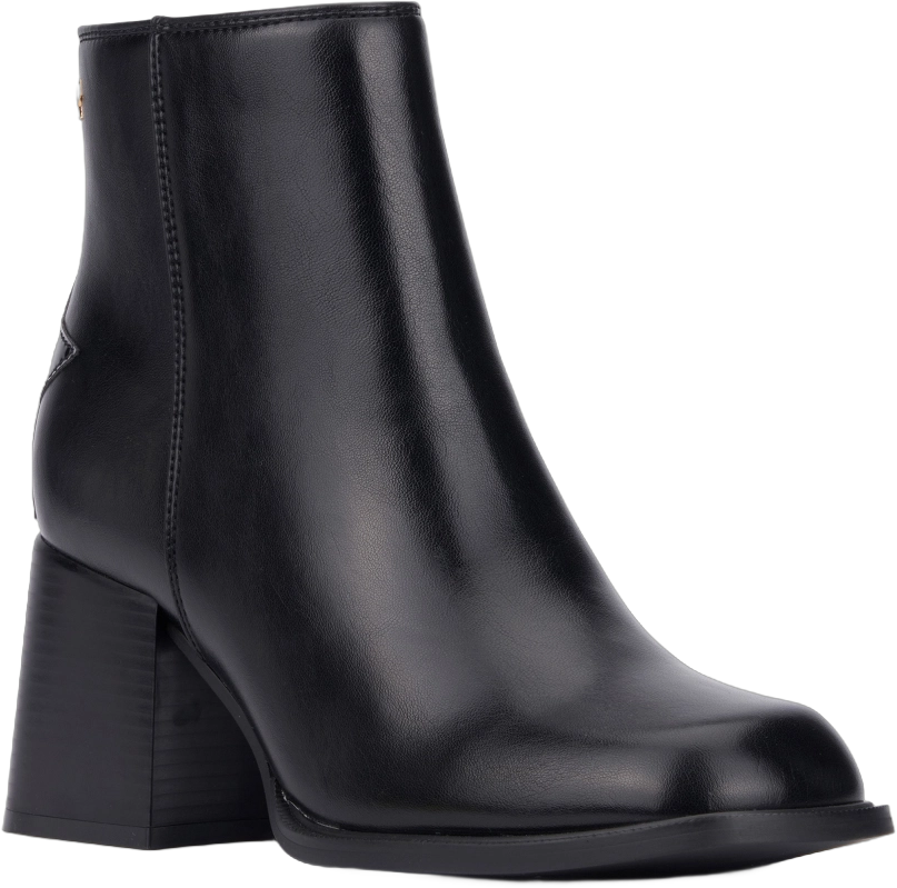 Olivia Miller Women's Star Ankle Boots - 6, BLACK