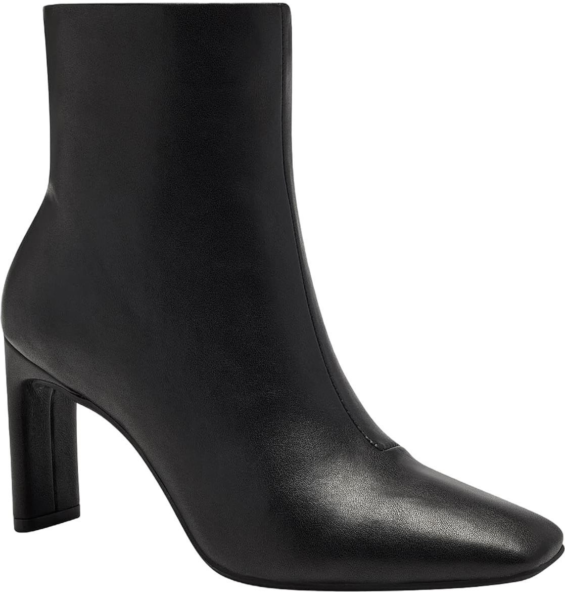 Alfani Womens Terrie Faux leather Block Heel Ankle Boots Black 11 Medium (B,M)