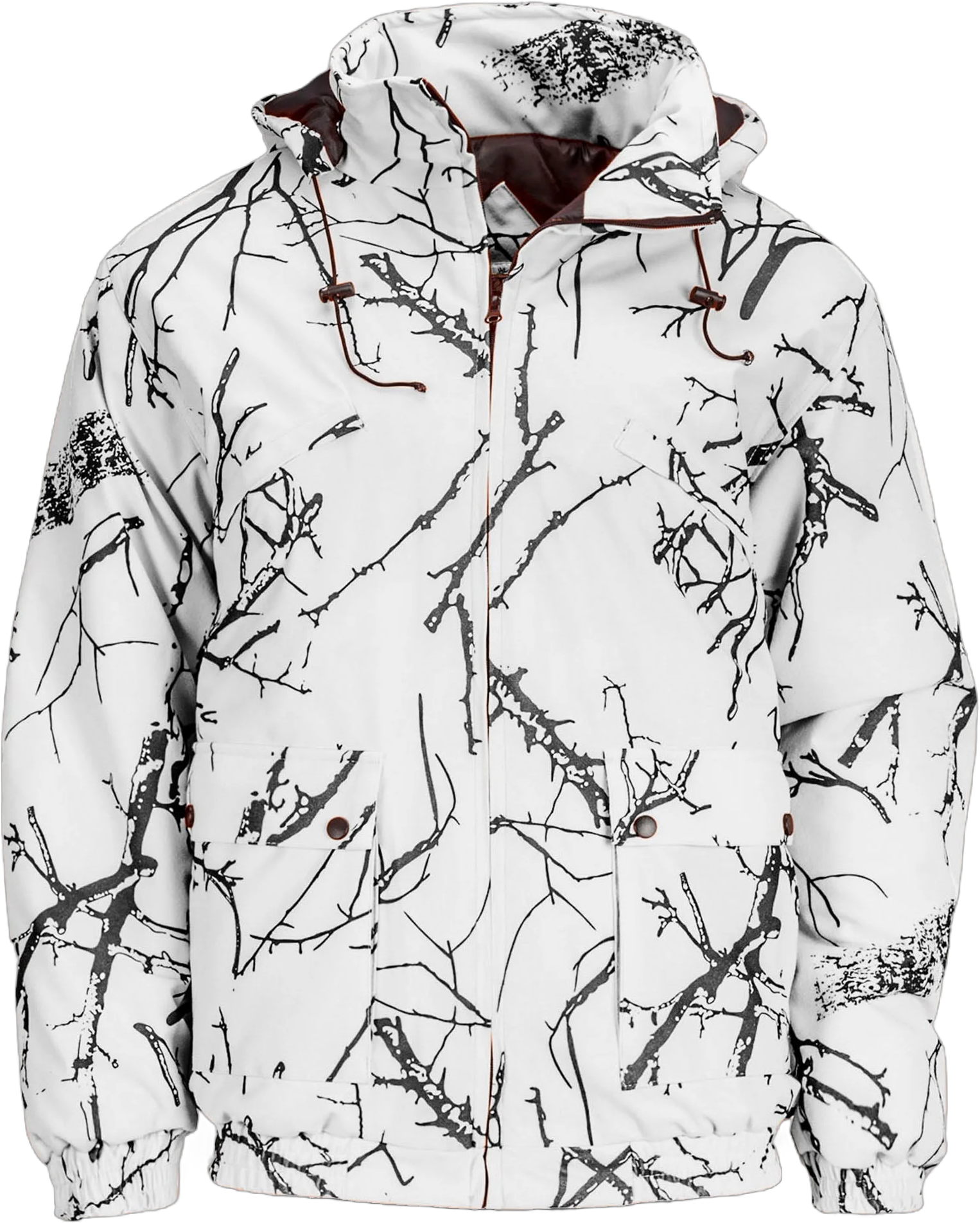 TrailCrest Trail Crest Men's Insulated and Waterproof Snow Camo Tanker Jacket, 2X