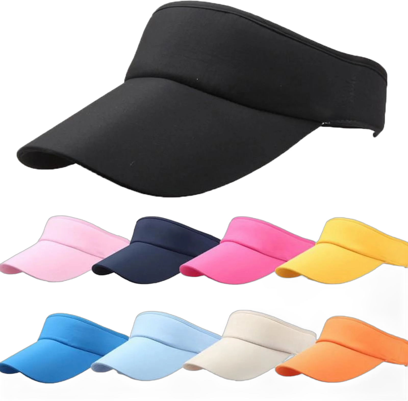 RYGRZJ Men Women Sport Headband Classic Sun Sports Visor Hat Cap