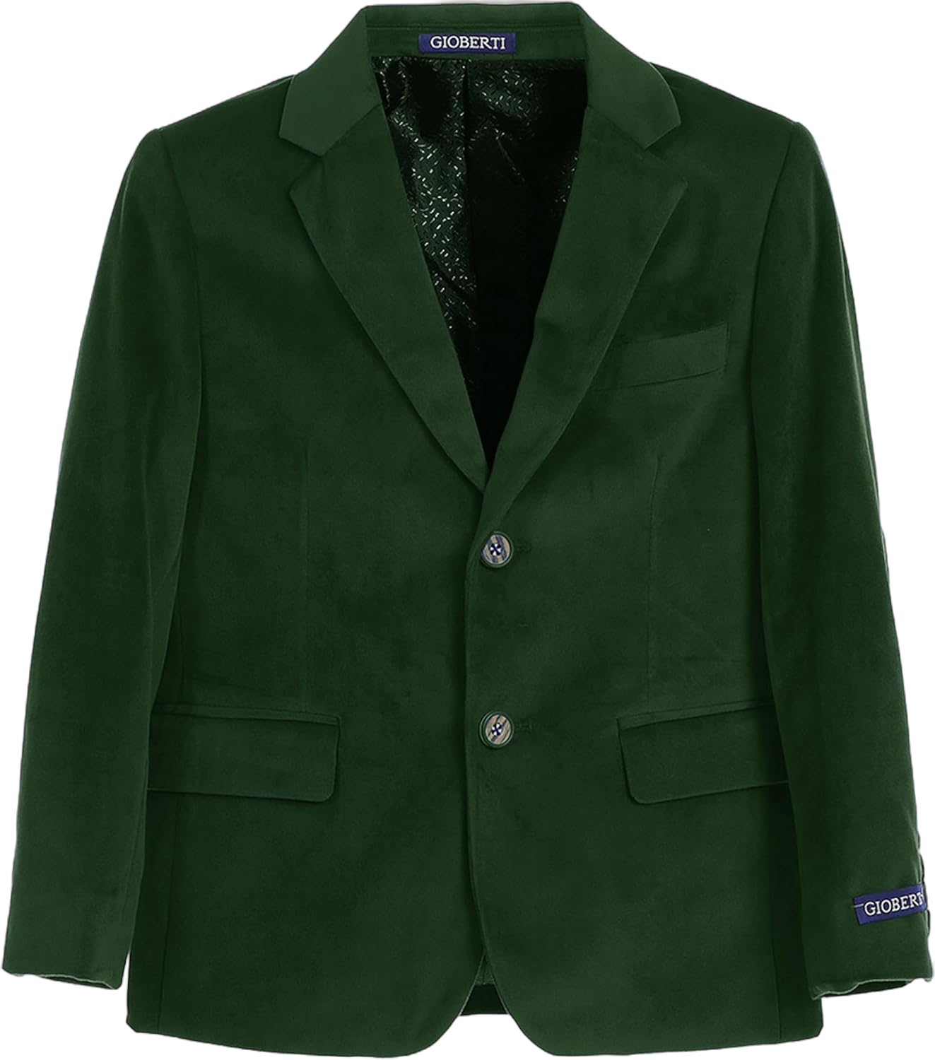 Gioberti Boys Formal Velvet Blazer