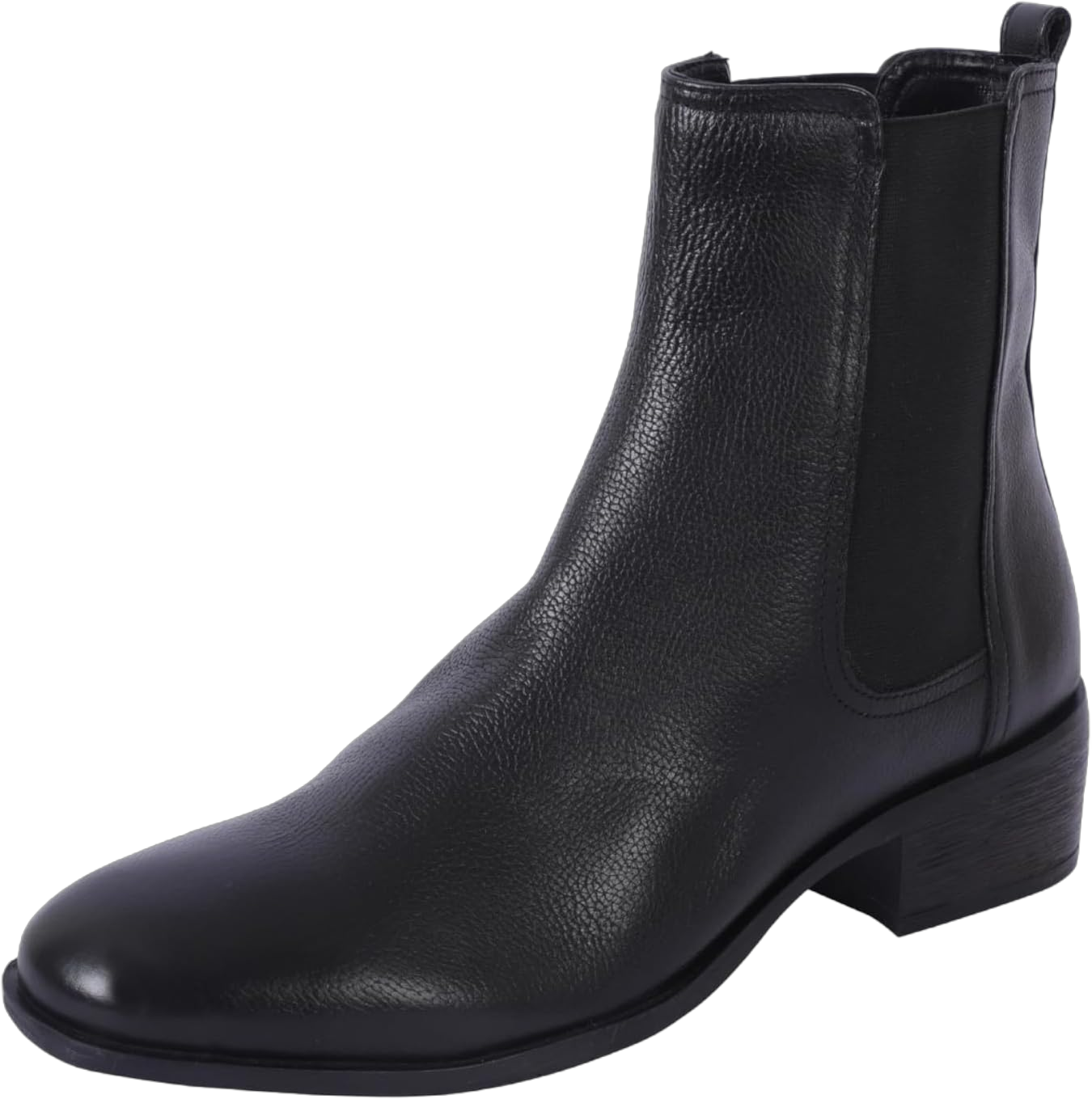 Kenneth Cole REACTION Women's Salt Chelsea Ankle Boot 6.5 Black Leather