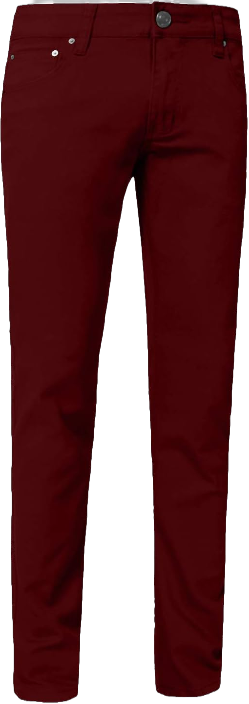 J. LOVNY Mens Lightweight Simple Slim Fit Skinny Jeans Pants 28-40 40W x 32L Burgundy