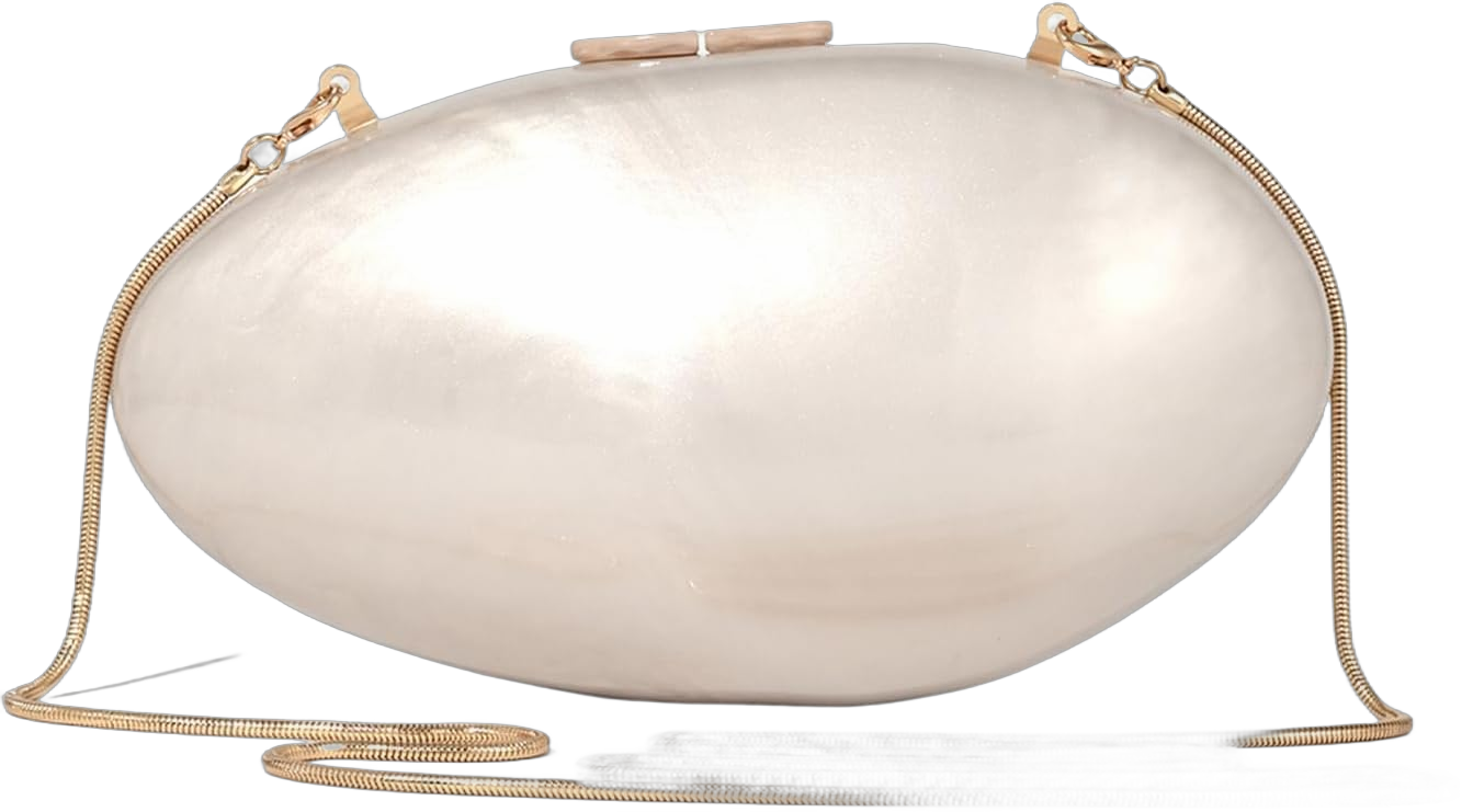 Pearl Clutch Purses For Women,Shell Acrylic Handbags Evening Bag Wedding Guest Designer Bride Dresses Tiny Bag Chain Shells1