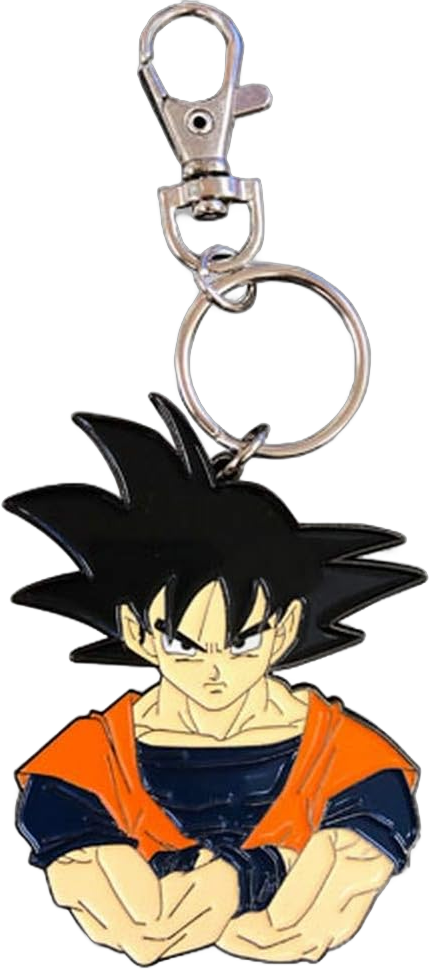 Dragon Ball Z - Goku Torso Metal Keychain