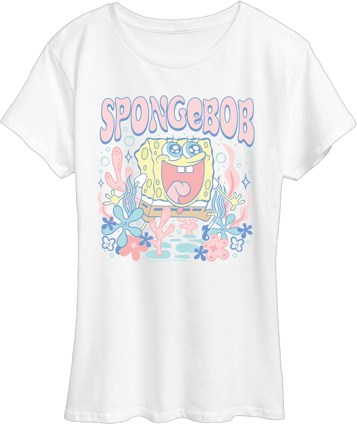 Spongebob Squarepants - Cute Pastel - Women's Short Sleeve Graphic T-Shirt