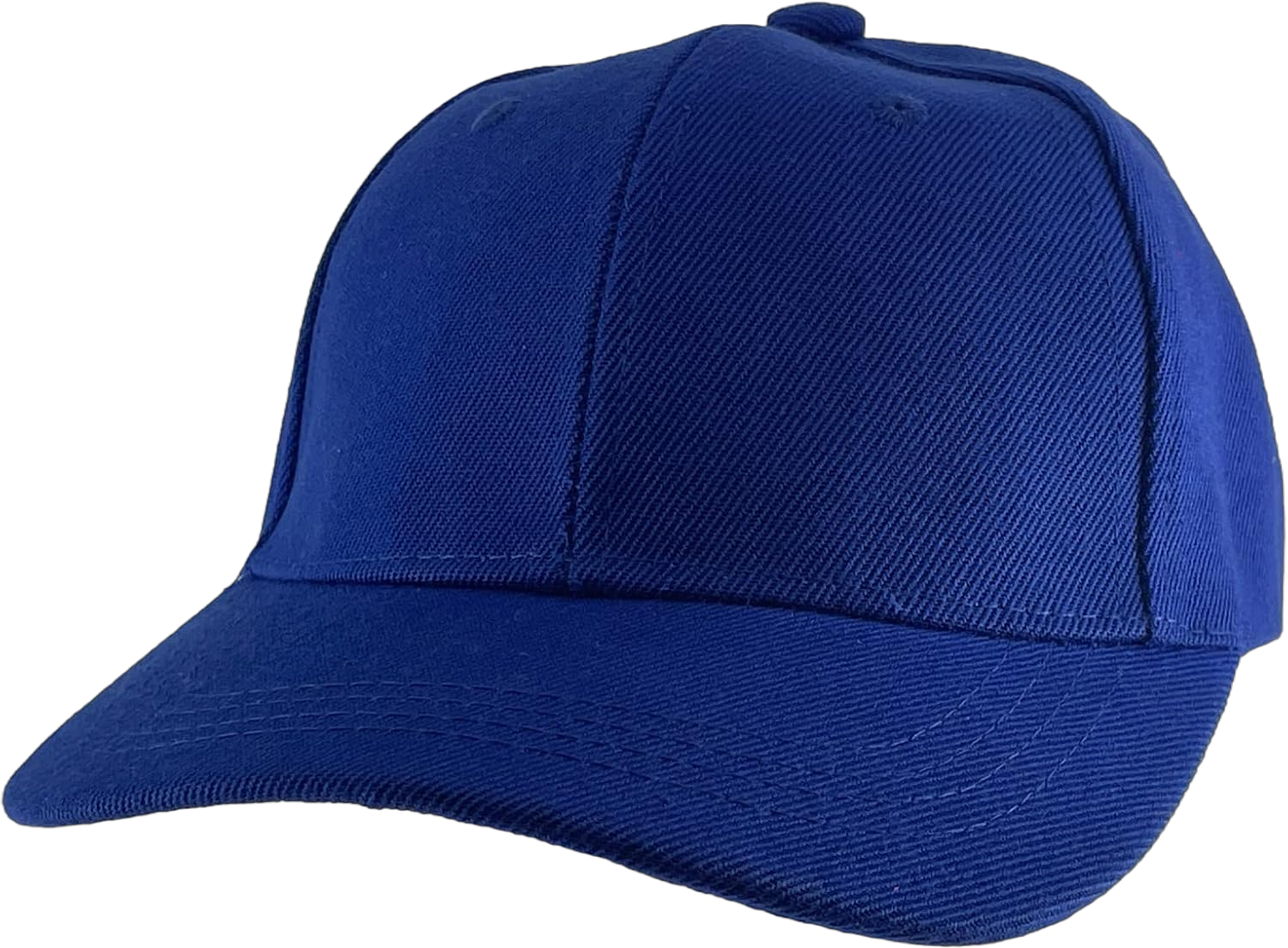 TOP HEADWEAR Blank Kids Youth Baseball Hat One Size Royal Blue