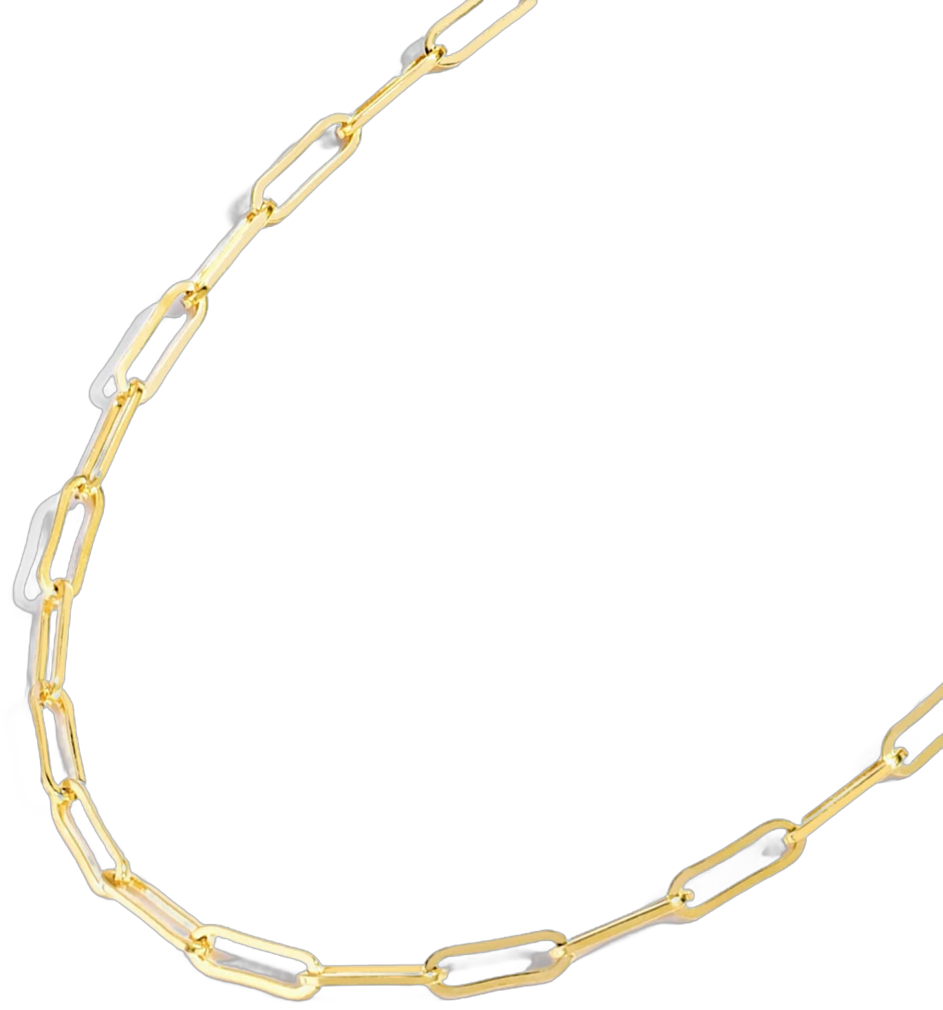 Jewelry Atelier Gold Chain Necklace Collection for Women and Men - Box, Clip & Cable 20 Inches Clip (2.5mm)