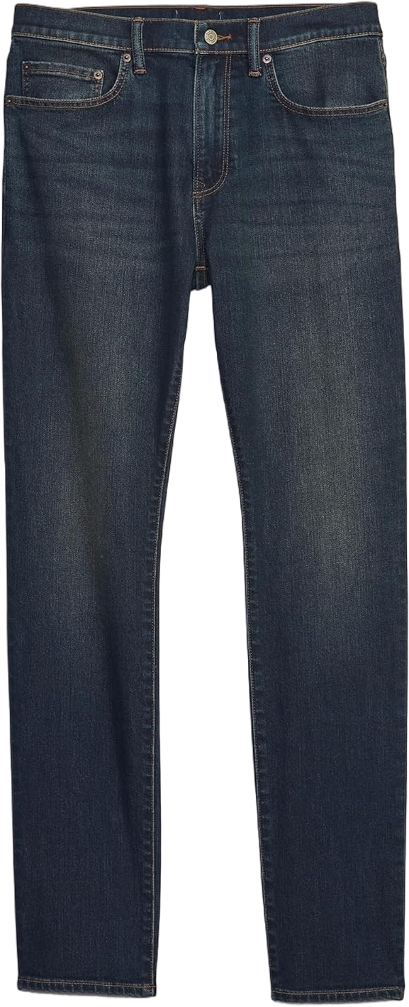 GAP Men's Slim Fit Jeans 33W x 32L Dark Wash