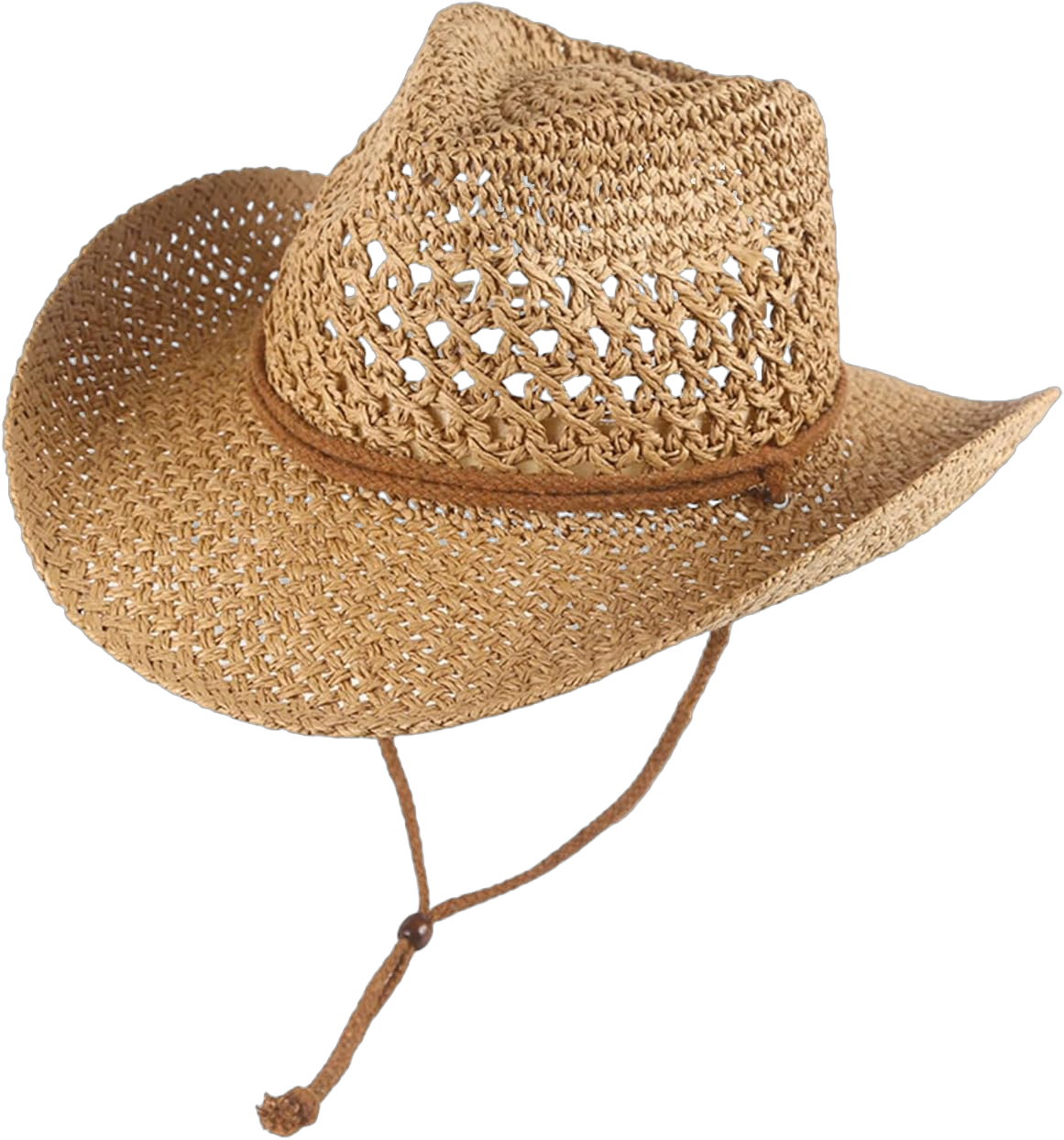 Straw Cowboy Hats Wide Brim Cowgirl Hat Sun Hat for Women/Men Western for Holiday Party Foldable Vacation Beach Sun Hat,Khaki