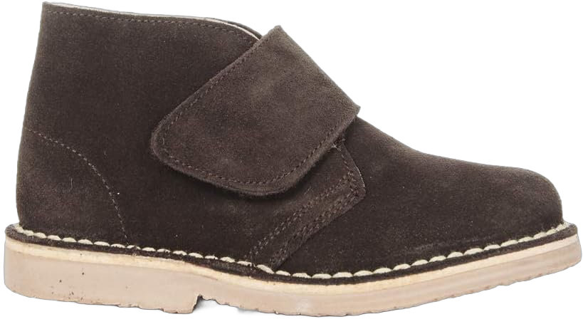 Unisex Safari Suede Ankle Boots with Hook and Loop – Boys and Girls Casual Winter Shoes for School, Weddings and Parties (Toddler, Little Kid, Big Kid)