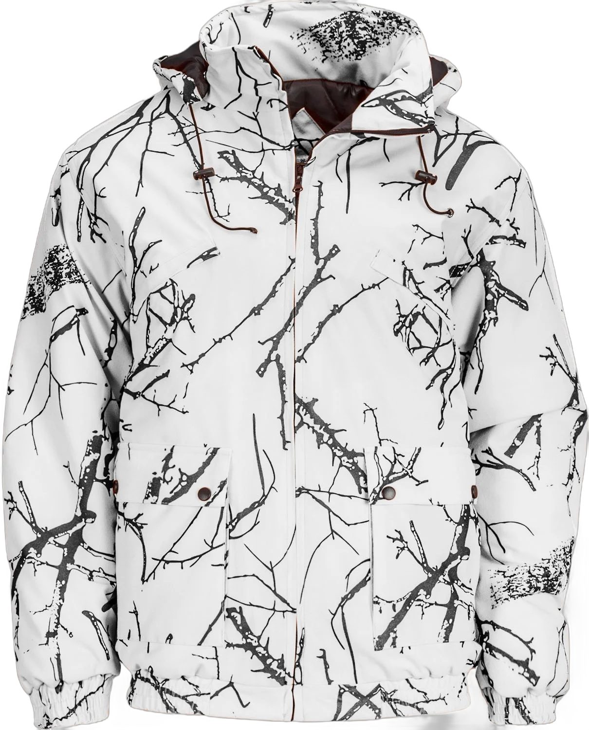 TRAILCREST MEN'S INSULATED AND WATERPROOF SNOW CAMO TANKER JACKET (3XL)