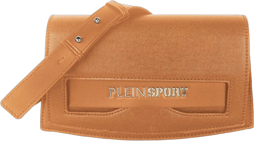 Plein Sport Brown Polyethylene Women Crossbody Bag