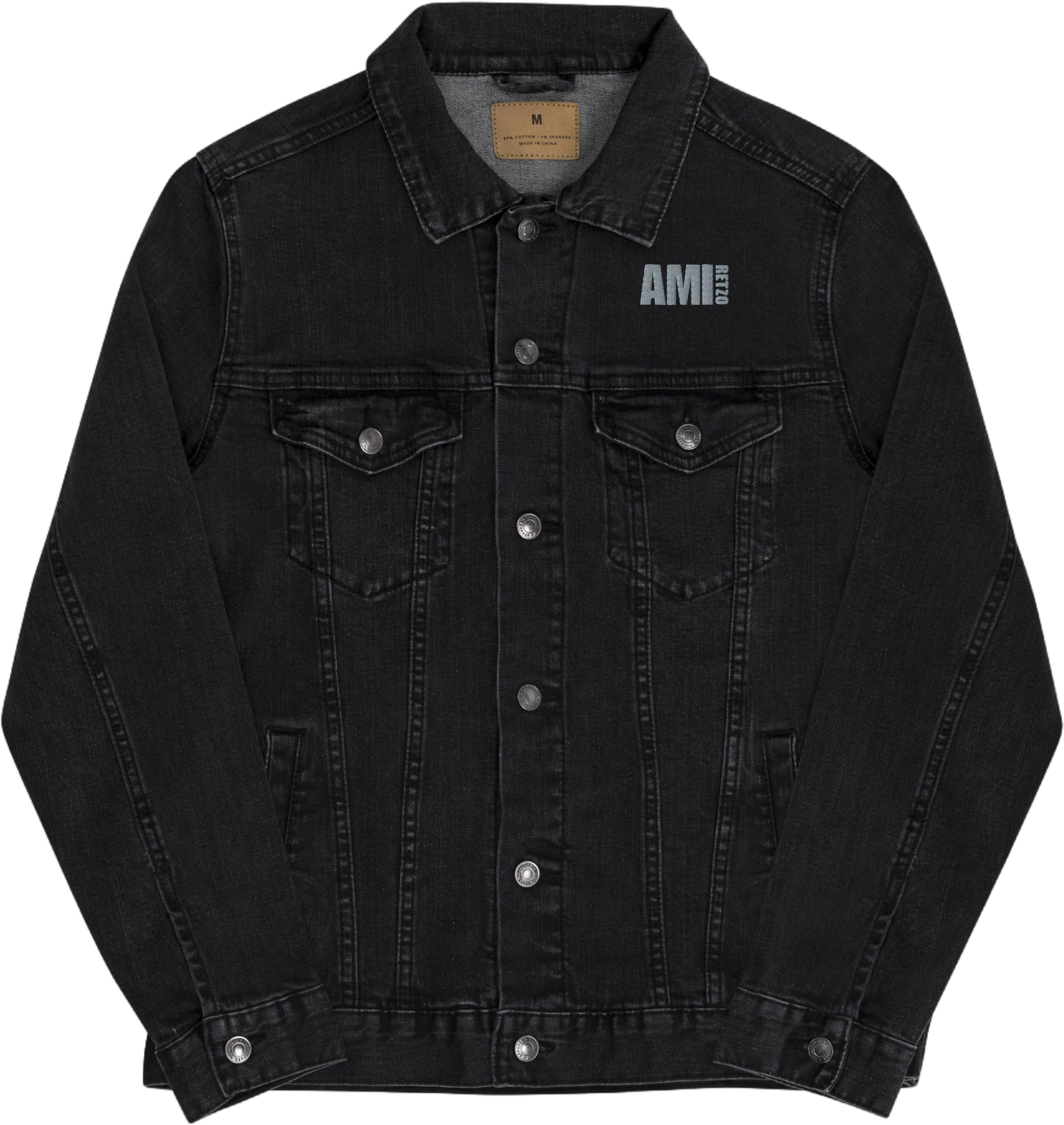 Amiretzo -- Unisex denim jacket