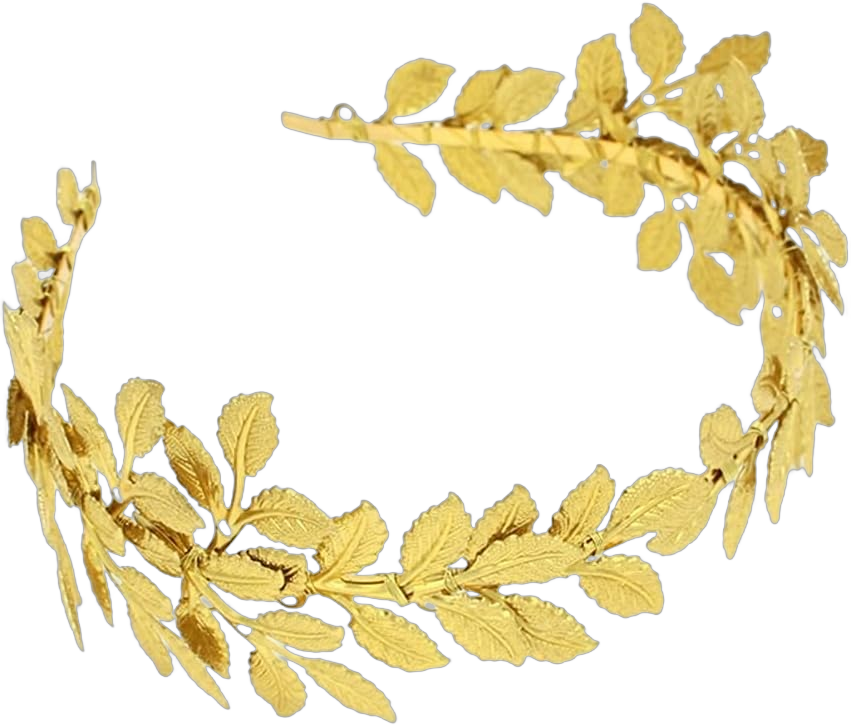 ifundom Greek Roman Laurel Leaf Golden Laurel Leaves Crown Tiara Costume Accessories Womens Leaf Headband Hair Comb Bridal Wedding Headpiece Hair Accessories