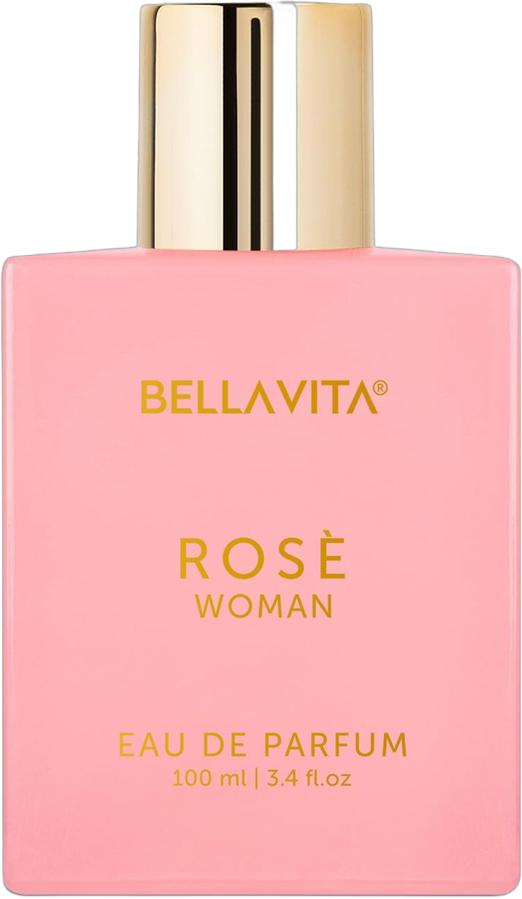 Generic Bella Vita Luxury Rose Woman Eau De Parfum Perfume for Women with Black Currant, Vanilla, Jasmine|Floral & Sweet EDP Long Lasting Fragrance Scent 100 ML