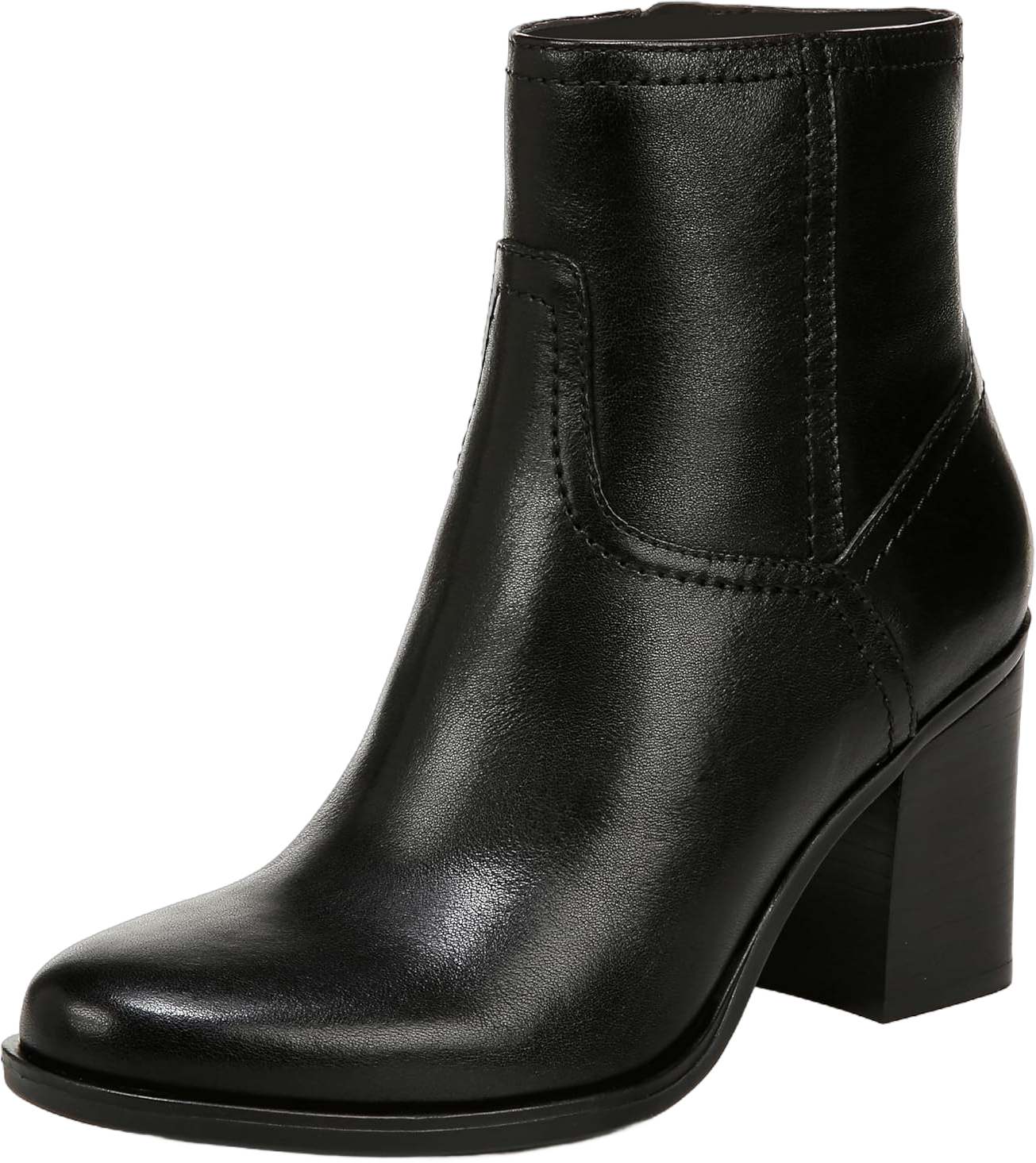 Naturalizer Womens Kalina Bootie Fashion Ankle Boot 10 Black Leather