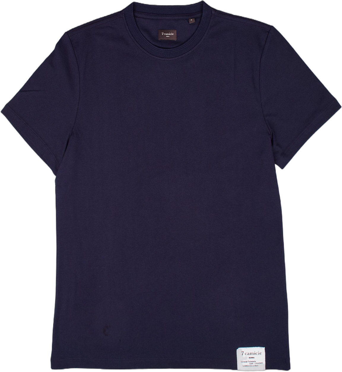 Cotton Man T-shirt Blue